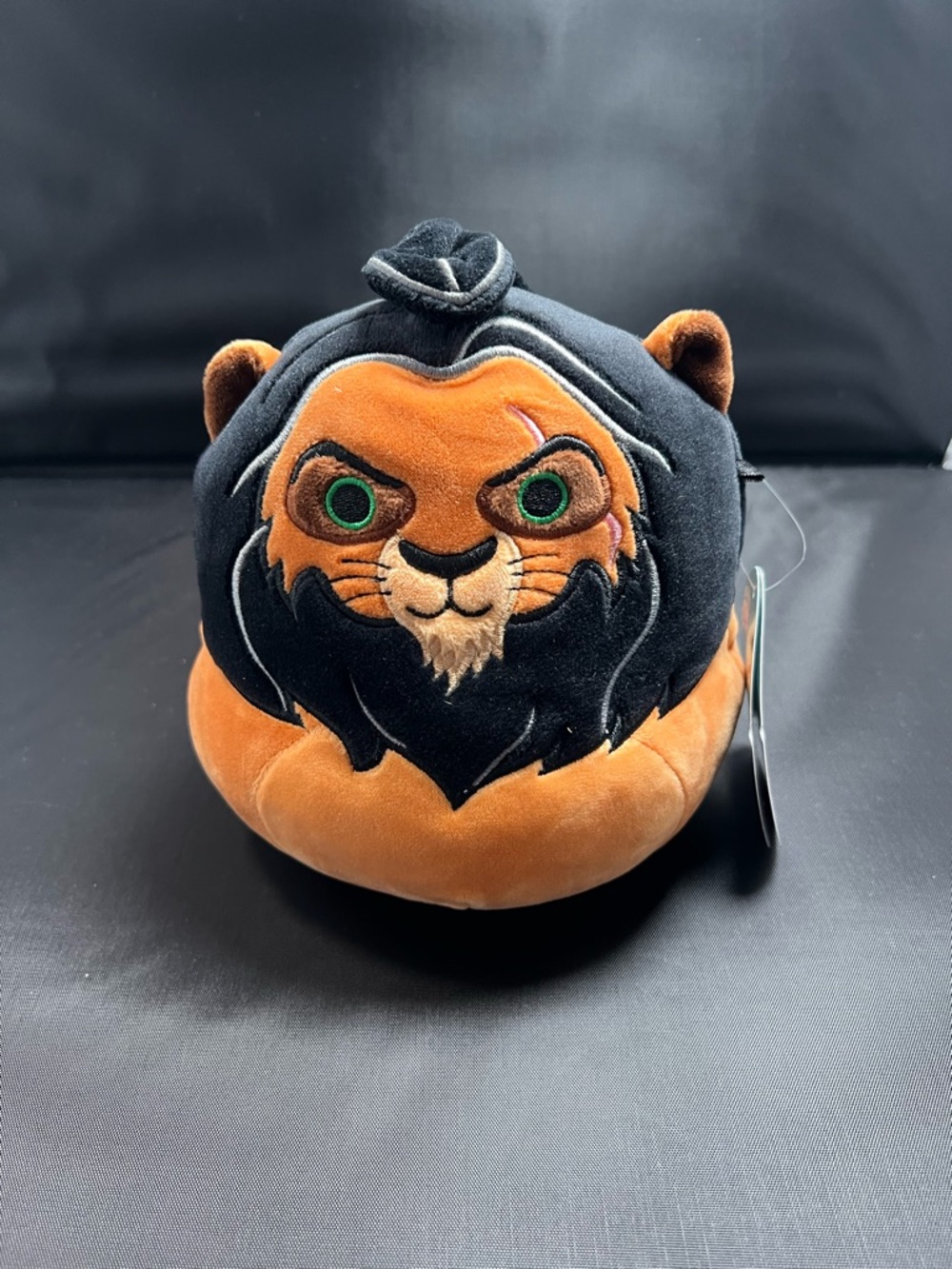 Disney Squishmallows Scar Plush – Lion King Villain – NWT – Rare Villain